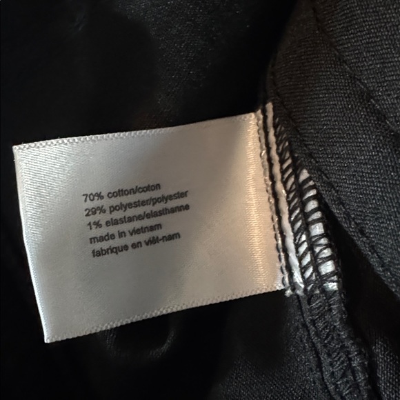 Pam & Gela Black snake skin Textured Faux Leather Trucker Jacket - Picture 6 of 6